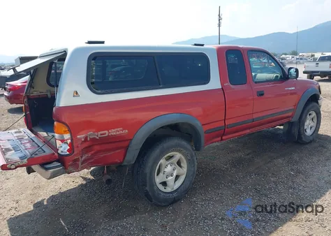 2002 Toyota Tacoma Base V6 from USA, damaged, VIN 5TEWN72N72Z048059